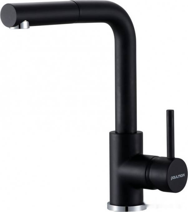 Смеситель Paulmark Kassel Ka214311-401TB (антрацит)