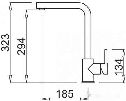 Смеситель Elleci Trail M70 Ghisa