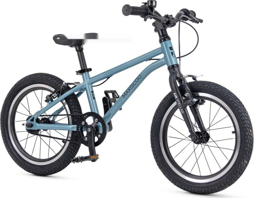 Детский велосипед Maxiscoo Air Stellar 16 2025 MSC-AST1602 (стальной синий, разобранный)