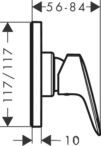 Смеситель Hansgrohe Logis 71604000