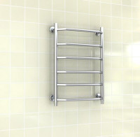 Полотенцесушитель Ростела Трапеция нижнее подключение 1" 6 перекладин 70 см