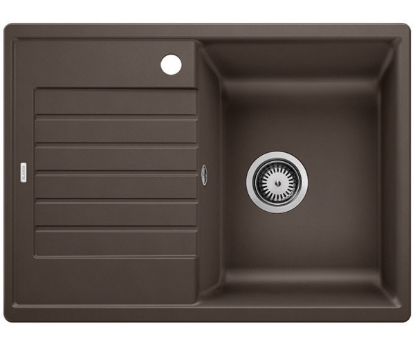 Кухонная мойка Blanco Zia 45S Compact Silgranit PuraDur кофе