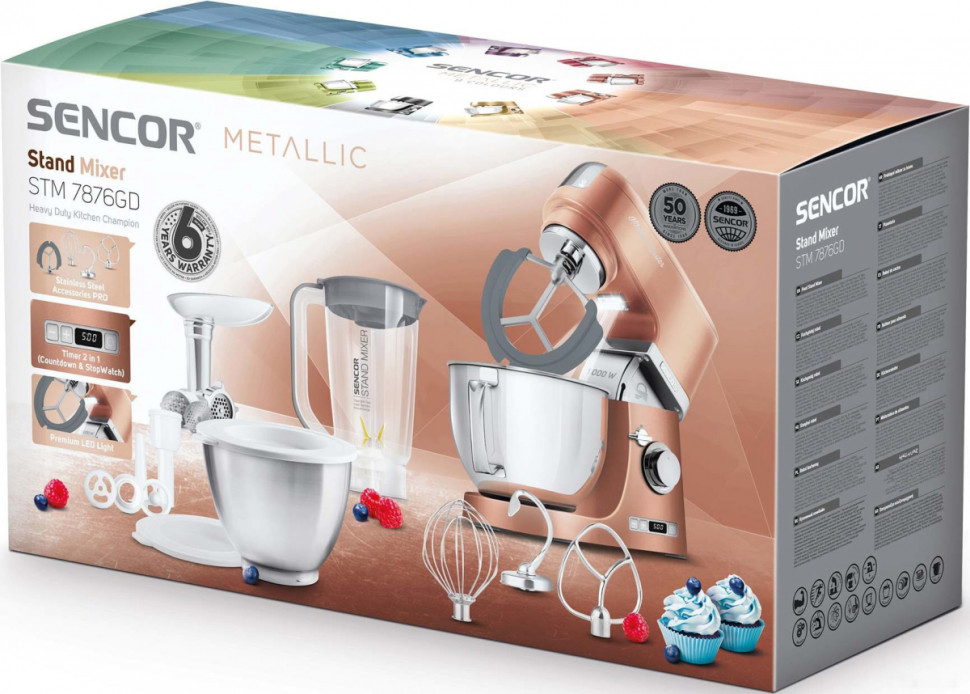 Кухонный комбайн Sencor STM 7876GD