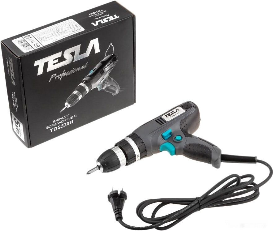Ударная дрель-шуруповерт Tesla TDS320H