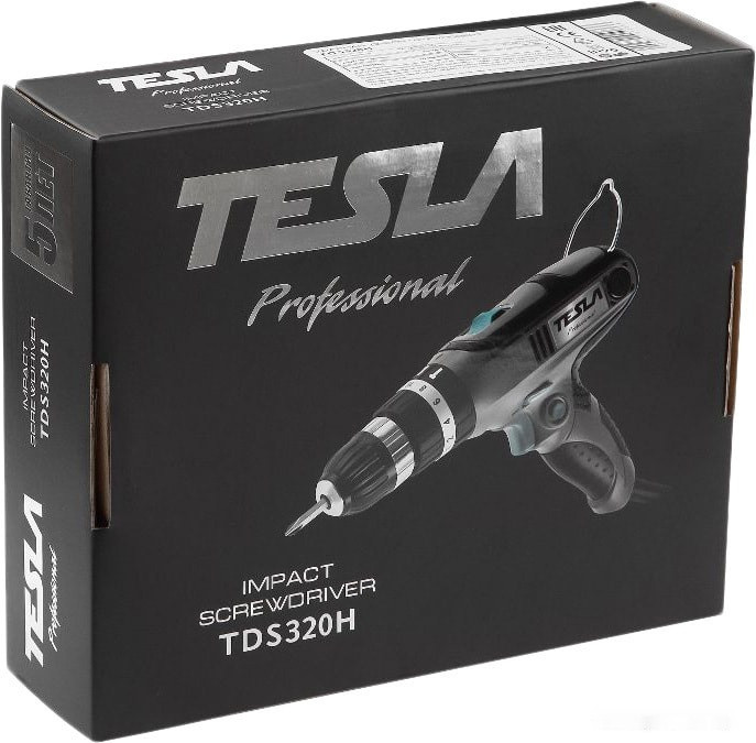 Ударная дрель-шуруповерт Tesla TDS320H