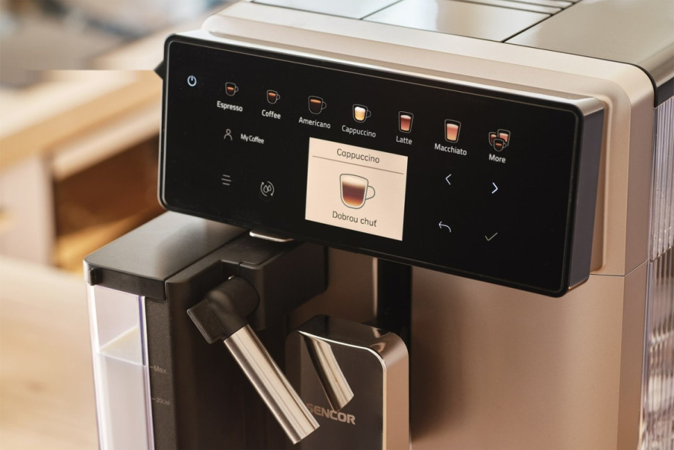 Кофемашина Sencor SES 9350CH