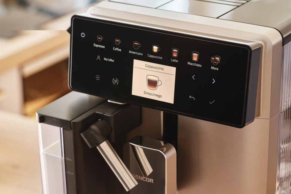 Кофемашина Sencor SES 9350CH