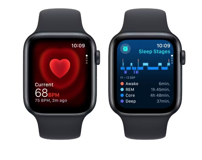 Умные часы Apple Watch SE 2023 A2723 44 мм (Темная ночь)