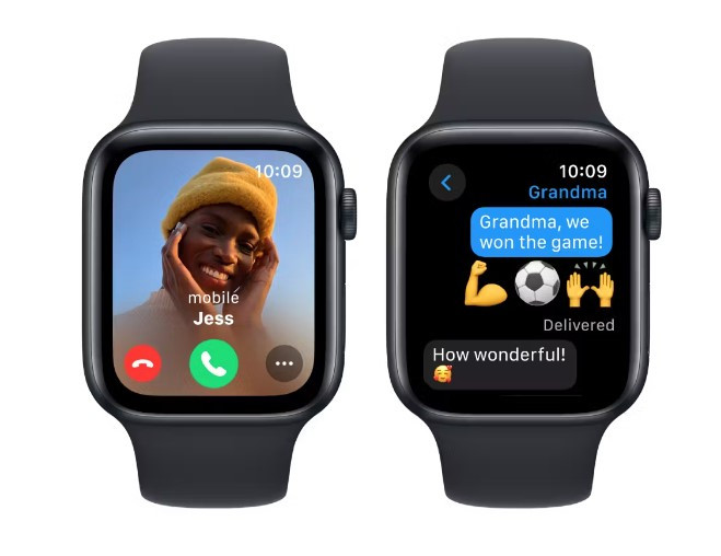 Умные часы Apple Watch SE 2023 A2723 44 мм (Темная ночь)