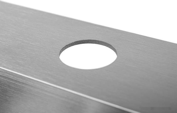 Кухонная мойка Saniteco 6550-R (с сифоном, дозатором и коландером)