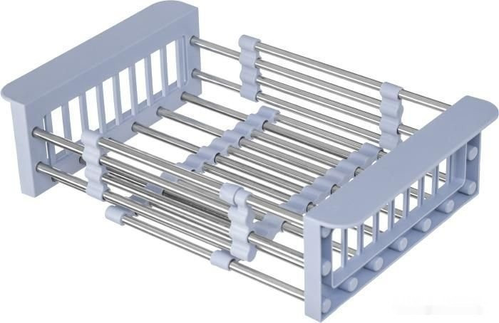 Кухонная мойка Saniteco 6550-R (с сифоном, дозатором и коландером)