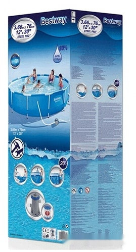 Бассейн Bestway Steel Pro 56681 (366x76)
