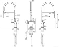 Смеситель Paulmark Gravity Gr213188-G