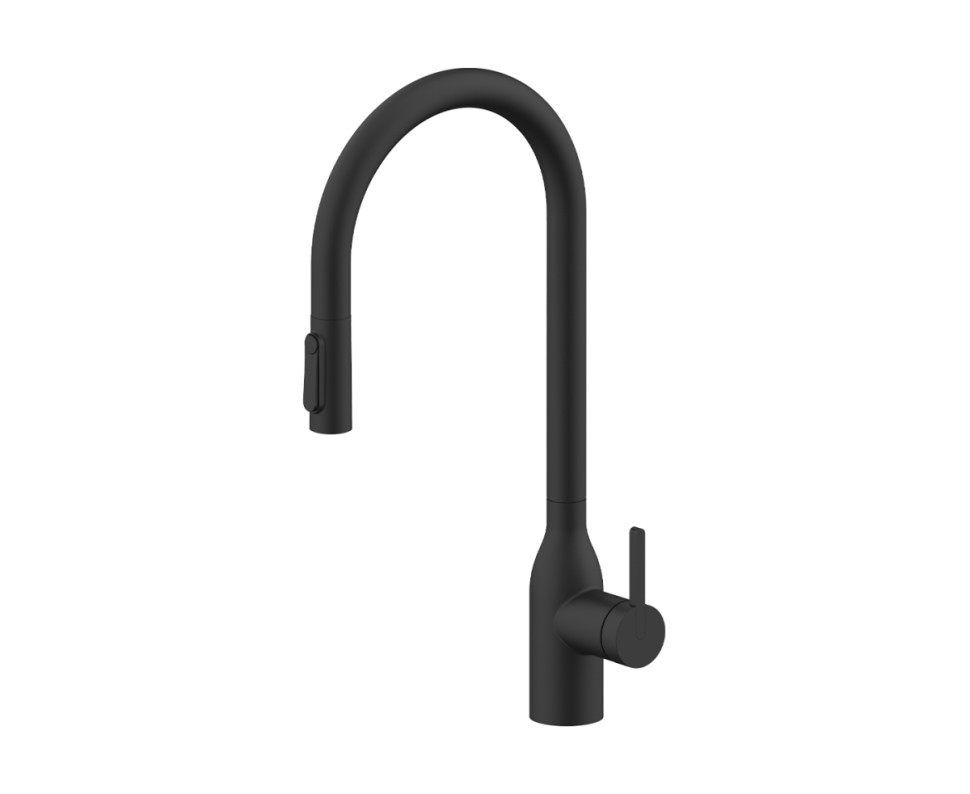 Смеситель Paulmark Iniversal Un213880-AN (черный/антрацит)