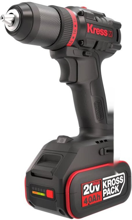 Дрель-шуруповерт Kress KUA71 (с 2-мя АКБ, кейс)