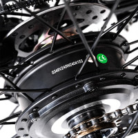 Электровелосипед Yakama S3 (серый)