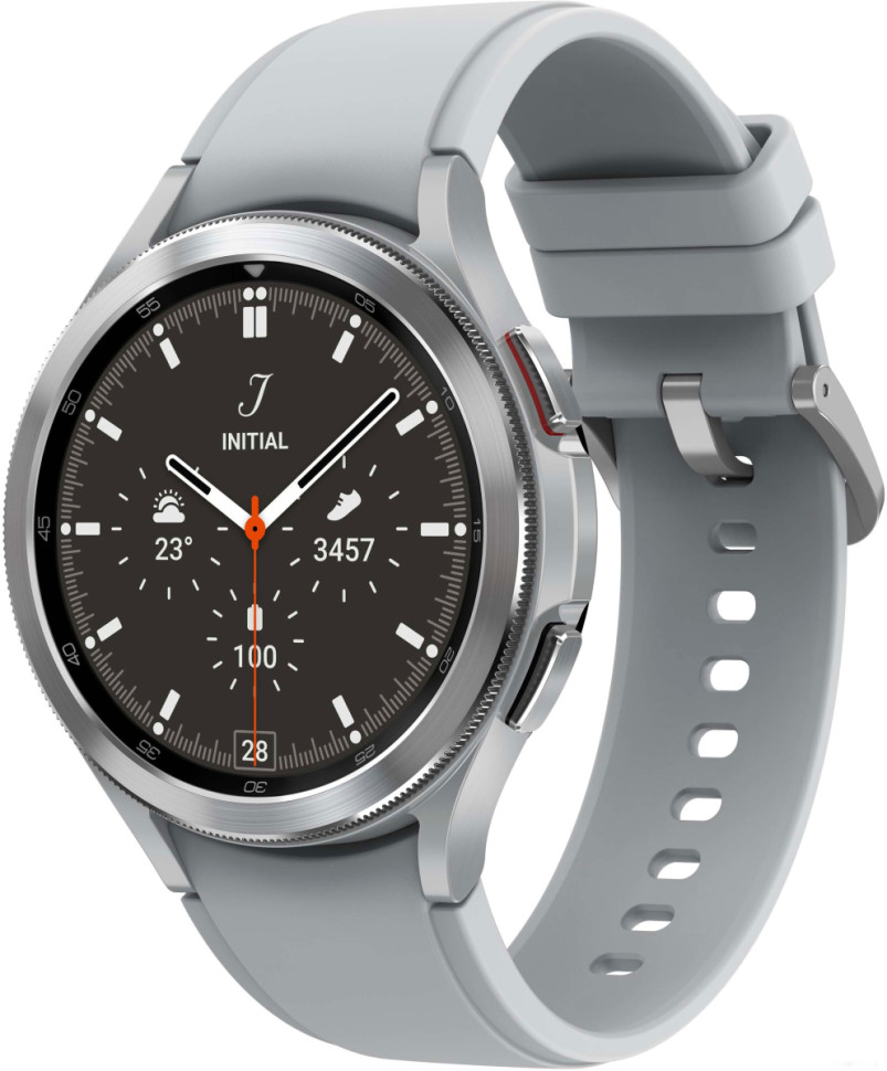 Умные часы Samsung Galaxy Watch4 Classic 46мм (серебро)