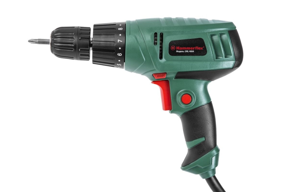 Дрель-шуруповерт Hammer DRL400A