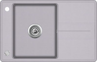 Кухонная мойка AquaSanita SQB101AW (Alumetallic 202)