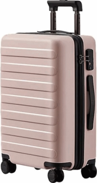 Чемодан-спиннер 90 Ninetygo Rhine Pro Luggage 28 (розовый)