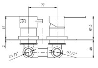 Смеситель Slezak RAV Colorado CO186KCMATC