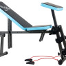 Силовая скамья Atlas Sport AS-03 Pro с партой (черный/синий)