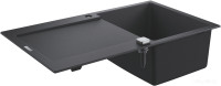 Кухонная мойка Grohe K500 50-C 86/50 1.0 31644AP0 (черный гранит)