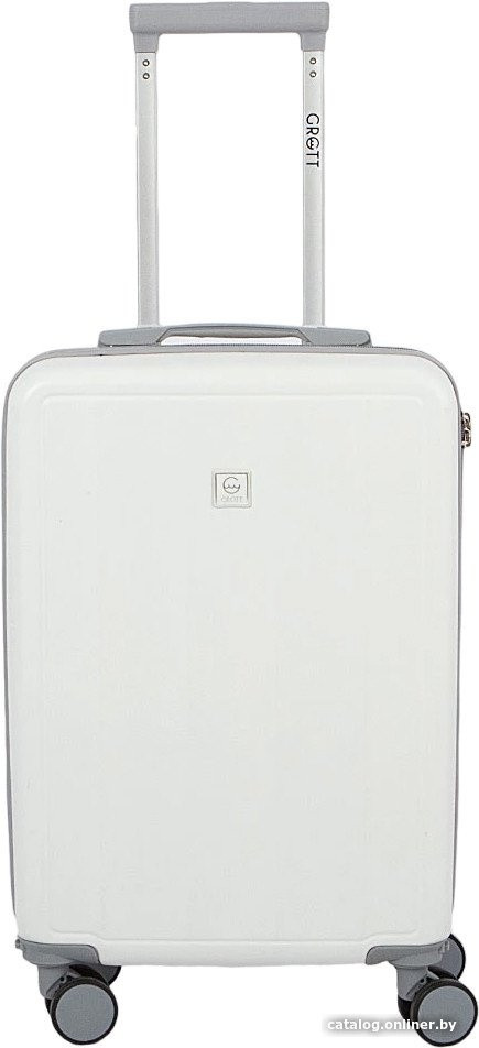 Чемодан-спиннер Grott 340-614/5-20 (белый)