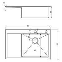 Кухонная мойка Zorg RX-7851-R