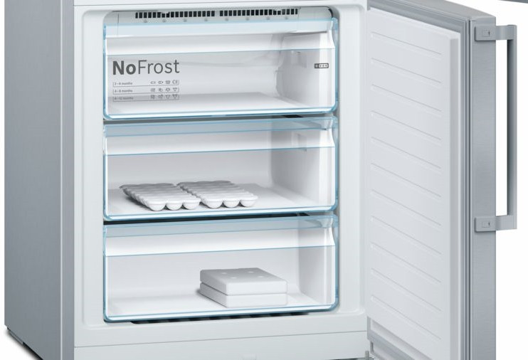 Холодильник с нижней морозильной камерой Bosch KGN49XI2OR