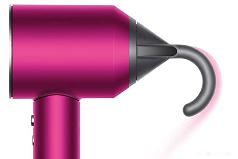 Фен Dyson HD08 Supersonic (фуксия/серебристый)