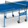 Теннисный стол Start Line Olympic Optima 6023-2 (с сеткой, синий)