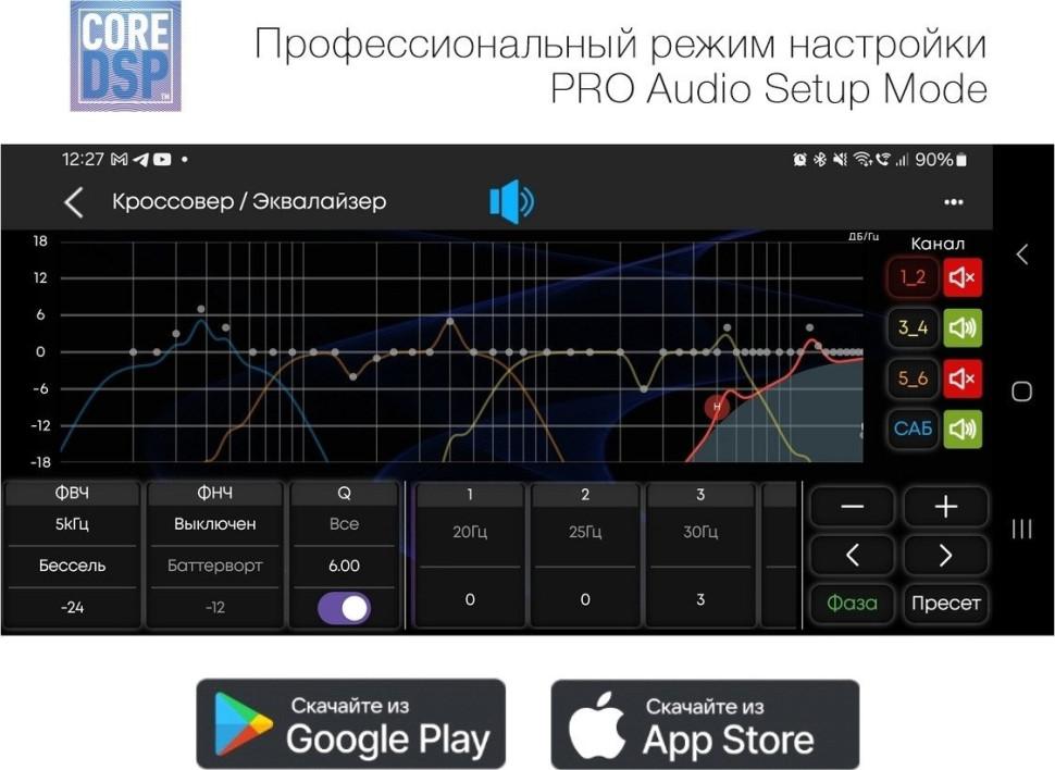 Автомагнитола Aura Indigo-878DSP MKII