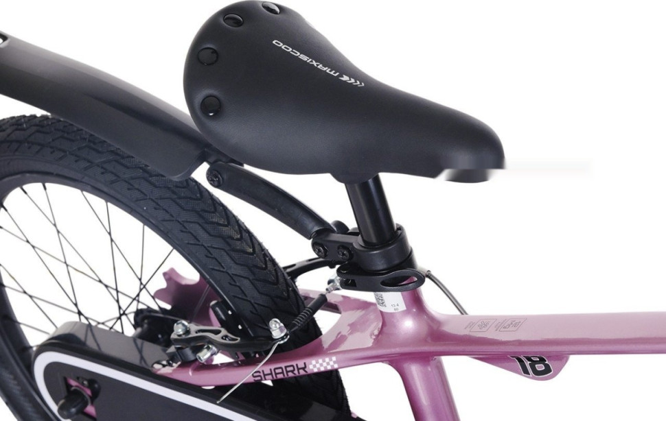 Детский велосипед Maxiscoo Shark Sport 18 2025 MSC-SH1843 (розовый жемчуг)
