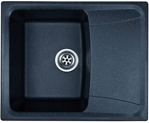 Кухонная мойка Granrus GR-615 (черный)
