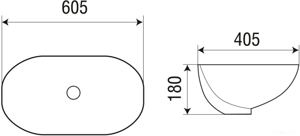 Умывальник Weltwasser Deilbach 6039