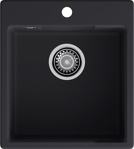Кухонная мойка GranFest QUARZ GF-UR-644 (черный)