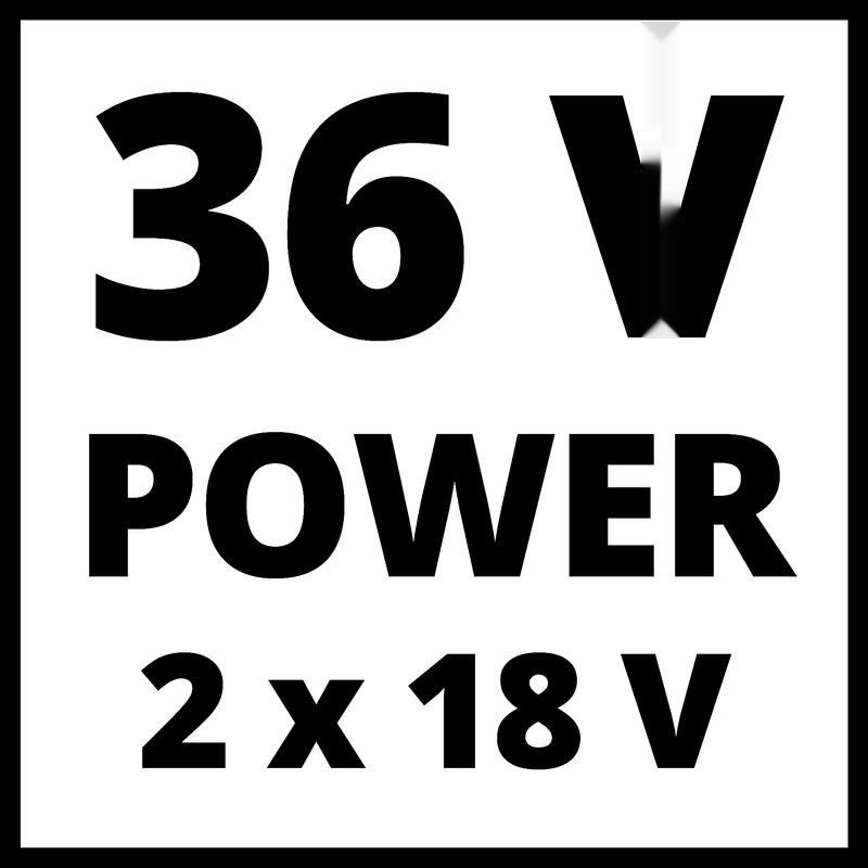 Газонокосилка Einhell Rasarro 36/42 3413272 (с 2-мя АКБ)