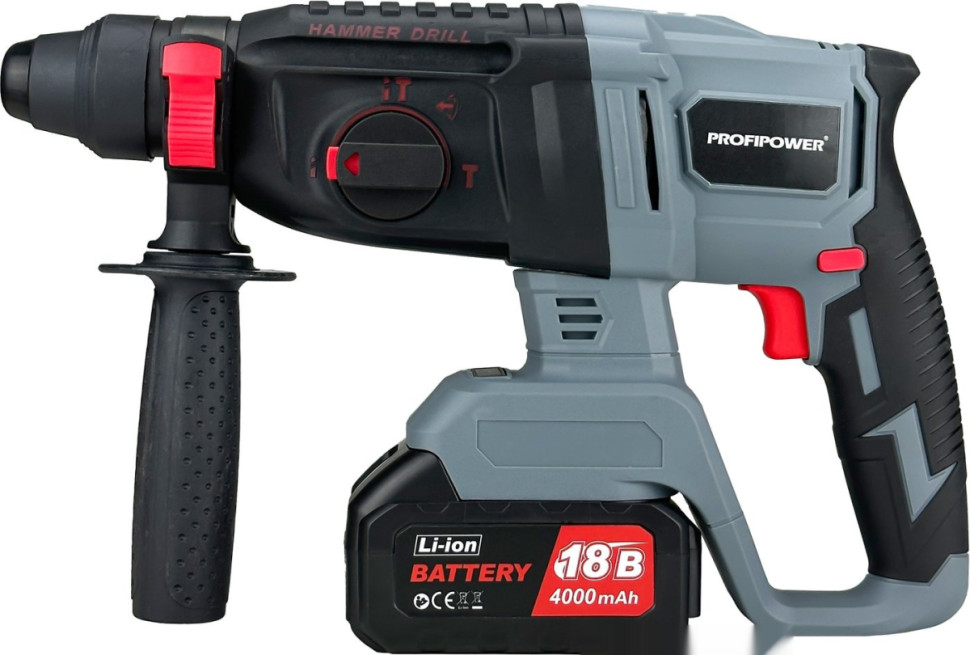 Перфоратор Profipower MKDHR-18V (с 1-им АКБ, кейс)