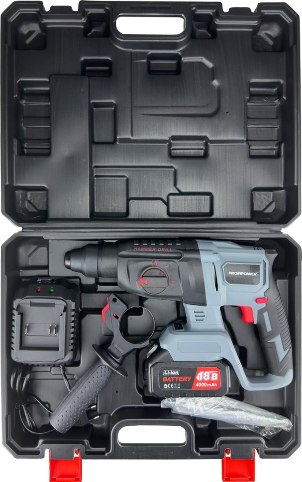 Перфоратор Profipower MKDHR-18V (с 1-им АКБ, кейс)