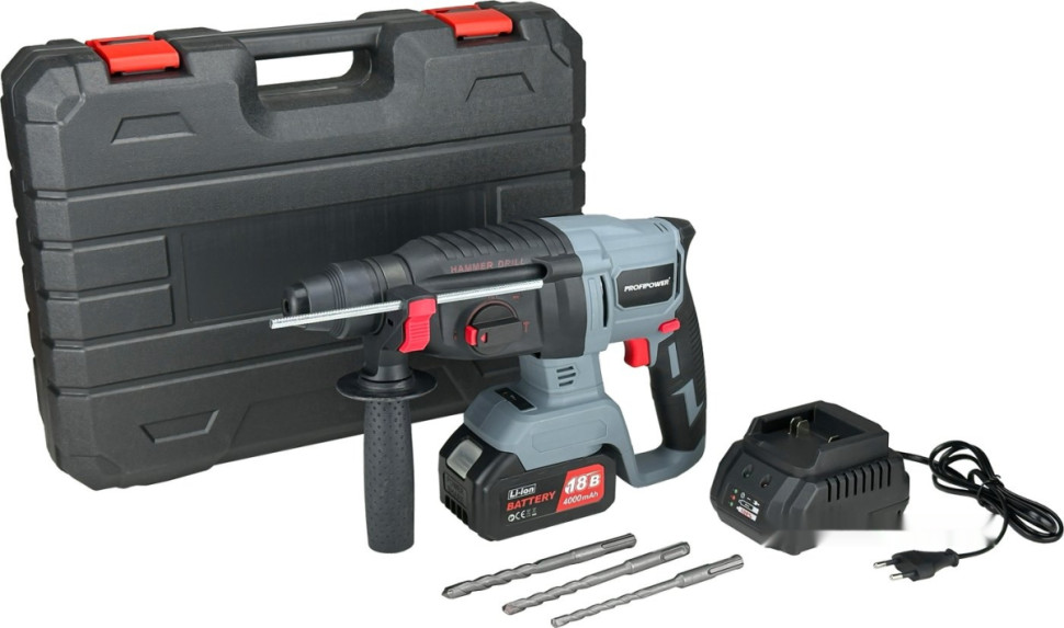 Перфоратор Profipower MKDHR-18V (с 1-им АКБ, кейс)