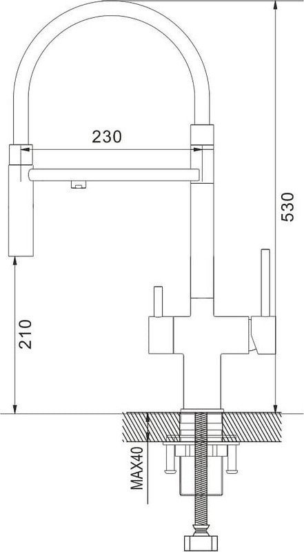 Смеситель Shevanik S178C
