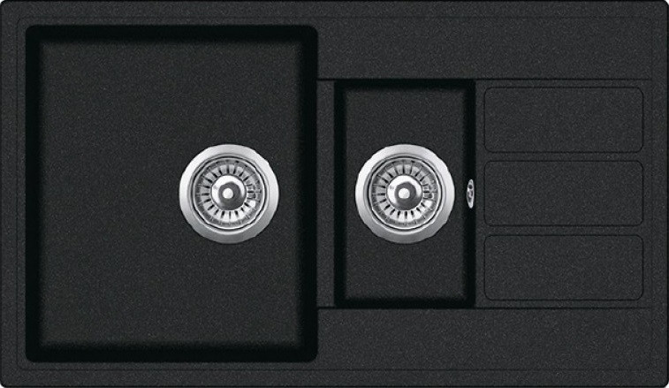 Кухонная мойка Zorg Eco 4 черный