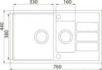 Кухонная мойка Zorg Eco 4 черный