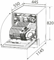 Посудомоечная машина Zigmund &amp; Shtain DW139.4505X
