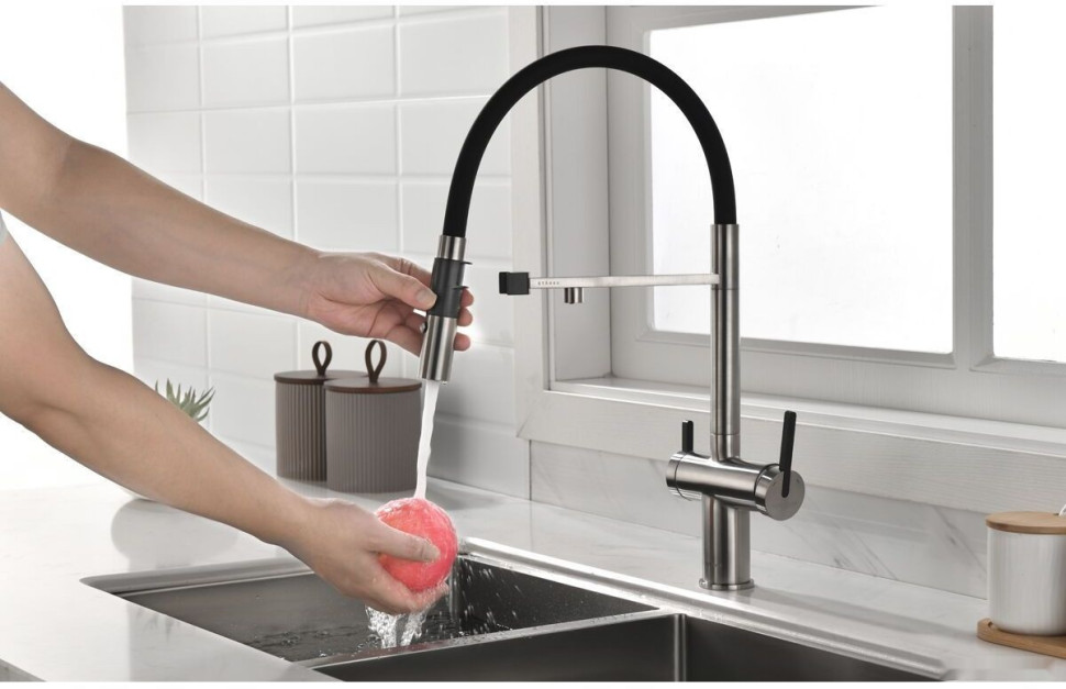 Смеситель Paulmark Gravity Gr213188-NI