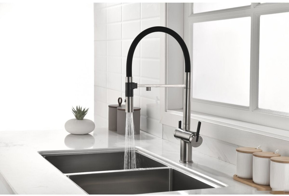 Смеситель Paulmark Gravity Gr213188-NI