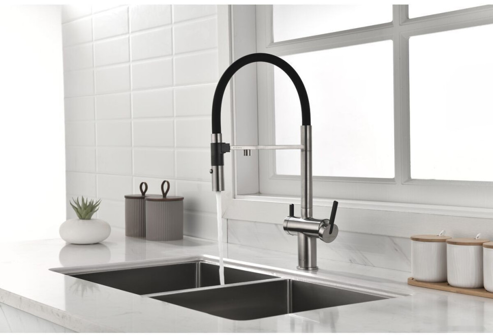 Смеситель Paulmark Gravity Gr213188-NI