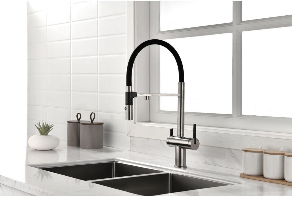 Смеситель Paulmark Gravity Gr213188-NI