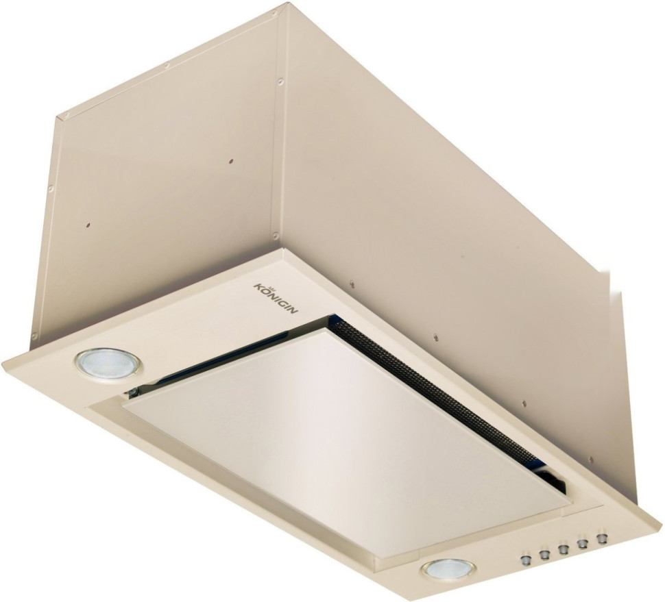 Вытяжка Konigin Checkbox 60 (слоновая кость)